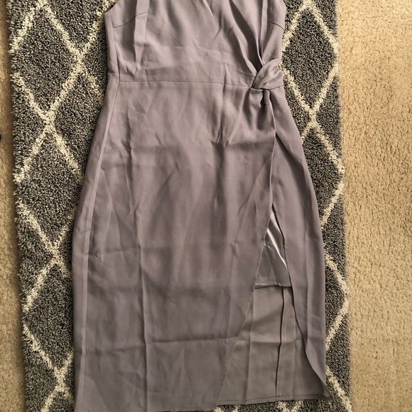 Lulu’s Making Eyes At You grey midi dress - Picture 9 of 11